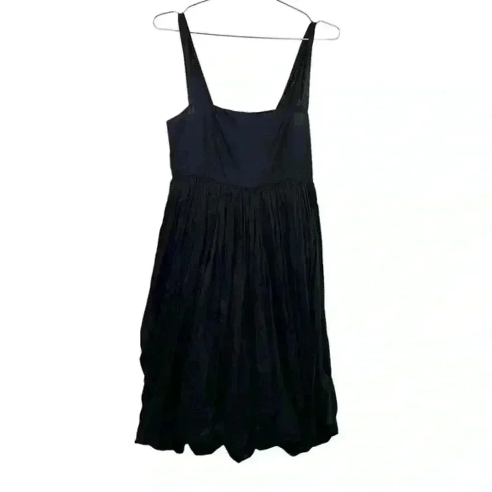 Armand Basi Black Cotton Sleeveless‎ Balloon Mini Dress